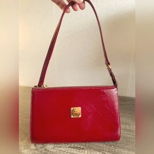 MCM vintage leather shoulder bag